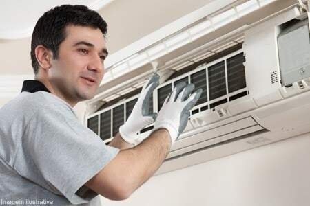 Manutenção de ar condicionado